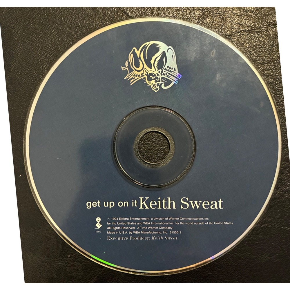 Keith Sweat Get Up On It CD 1994 Elektra 61550-2 R&B Soul Replacement Disc